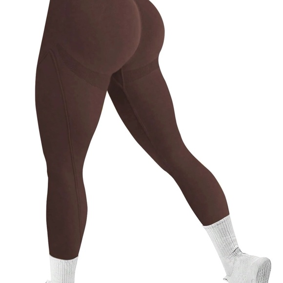 Brown High waisted Leggings - Picture 1 of 1
